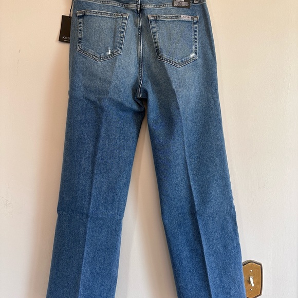 Joe’s Jeans NWT $159 High Rise Kenina Wide Leg Crop Flawless Jeans 28 - Picture 6 of 11